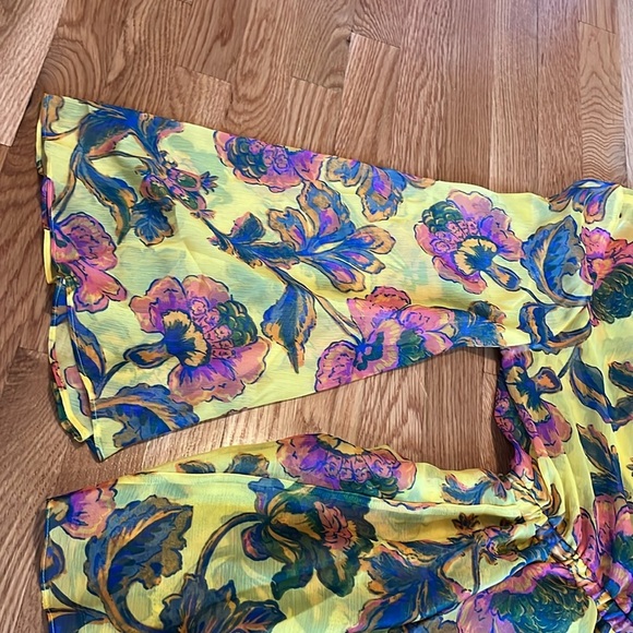 MISA Los Angeles “Kaia” Dress in Grand Canary Mix - Boho Chic Mini Size XL NWT - Picture 14 of 16